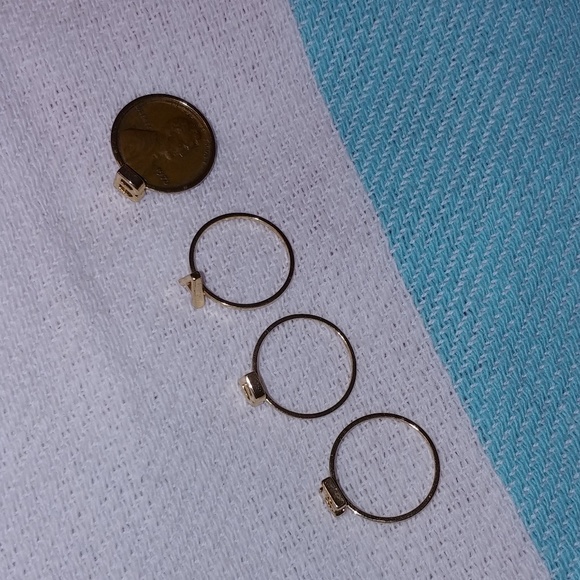 Forever 21 Gold Babe Rings 💍 - Picture 6 of 9